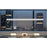 Z-Lite Hudson 1Lt Linear Chandelier, Brushed Nickel/Frosted