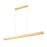 Z-Lite Hudson 1 Light 72" Linear Chandelier, Gold/Frosted