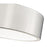 Z-Lite Coronado 1 Light 12.25" Flush Mount, Brushed Nickel/Frosted