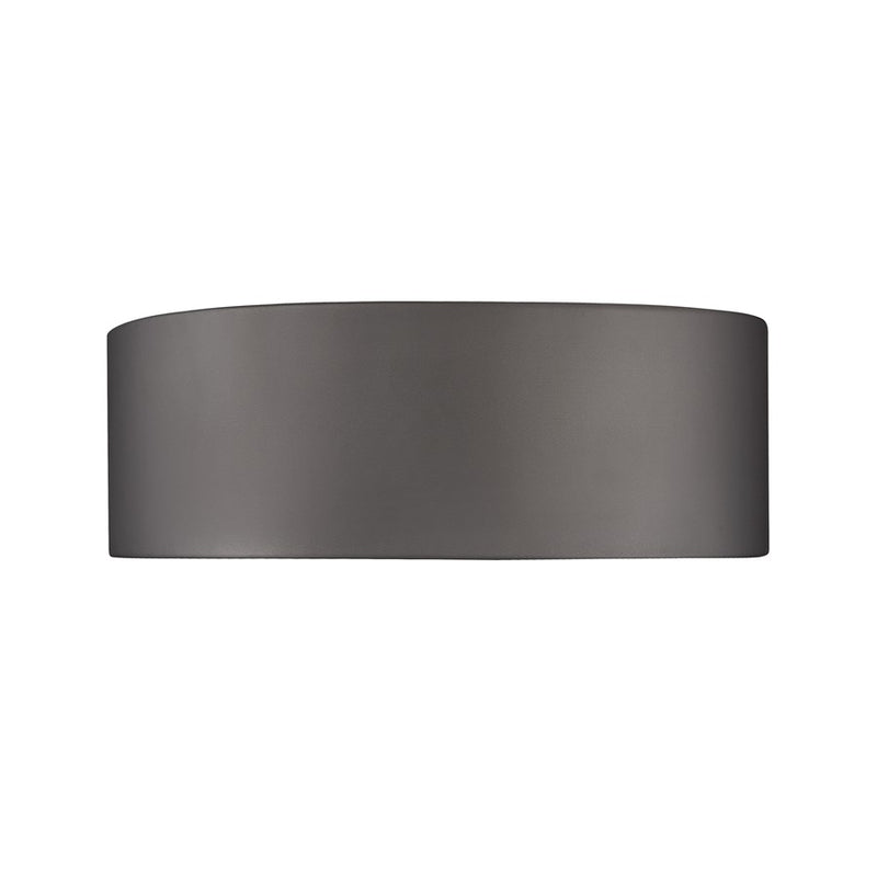 Z-Lite Coronado 1 Light 12.25" Flush Mount, Bronze/Frosted