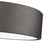 Z-Lite Coronado 1 Light 12.25" Flush Mount, Bronze/Frosted