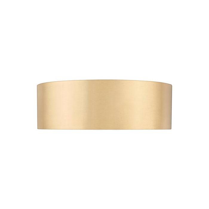 Z-Lite Coronado 1Lt 12.25" Flush Mount, Modern Gold/Frosted
