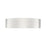 Z-Lite Coronado 1 Light 16" Flush Mount, Brushed Nickel/Frosted