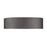 Z-Lite Coronado 1 Light 16" Flush Mount, Bronze/Frosted