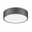 Z-Lite Coronado 1 Light 16" Flush Mount, Bronze/Frosted