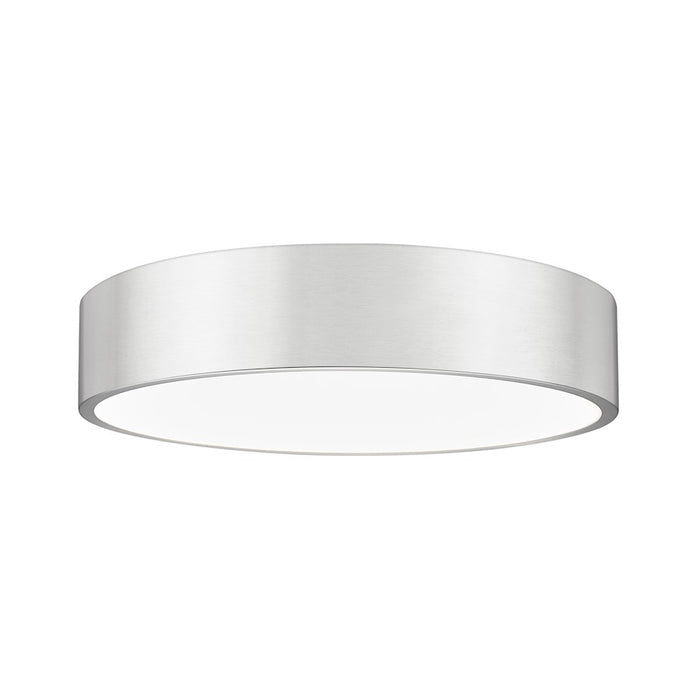 Z-Lite Coronado 1 Light 20" Flush Mount, Brushed Nickel/Frosted - 1017F20-BN-LED