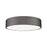 Z-Lite Coronado 1 Light 20" Flush Mount, Bronze/Frosted - 1017F20-BRZ-LED