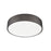 Z-Lite Coronado 1 Light 20" Flush Mount, Bronze/Frosted