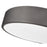 Z-Lite Coronado 1 Light 20" Flush Mount, Bronze/Frosted