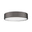 Z-Lite Coronado 1 Light 20" Flush Mount, Bronze/Frosted