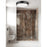 Z-Lite Coronado 1 Light 20" Flush Mount, Matte Black/Frosted