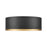Z-Lite Bradley 1Lt 12.25" Flush Mount, Black/Gold/Frosted
