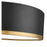 Z-Lite Bradley 1 Light 12.25" Flush Mount, Black/Gold/Frosted