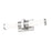 Z-Lite Idris 1 Light 4" LED Vanity 18W, Brushed Nickel/Opal White