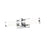 Z-Lite Idris 1 Light 4" LED Vanity/18W, Chrome/Opal White