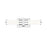 Z-Lite Idris 1 Light 4" LED Vanity/18W, Chrome/Opal White