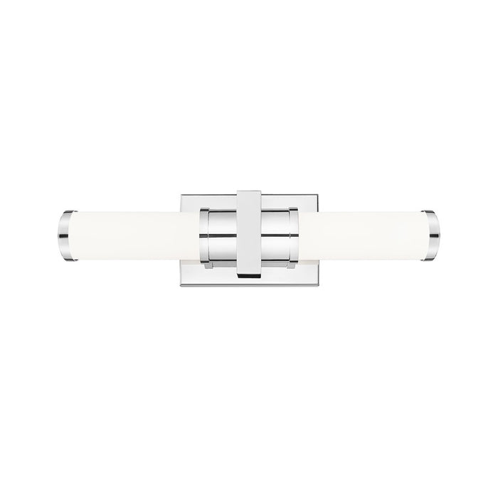 Z-Lite Idris 1 Light 4" LED Vanity/18W, Chrome/Opal White