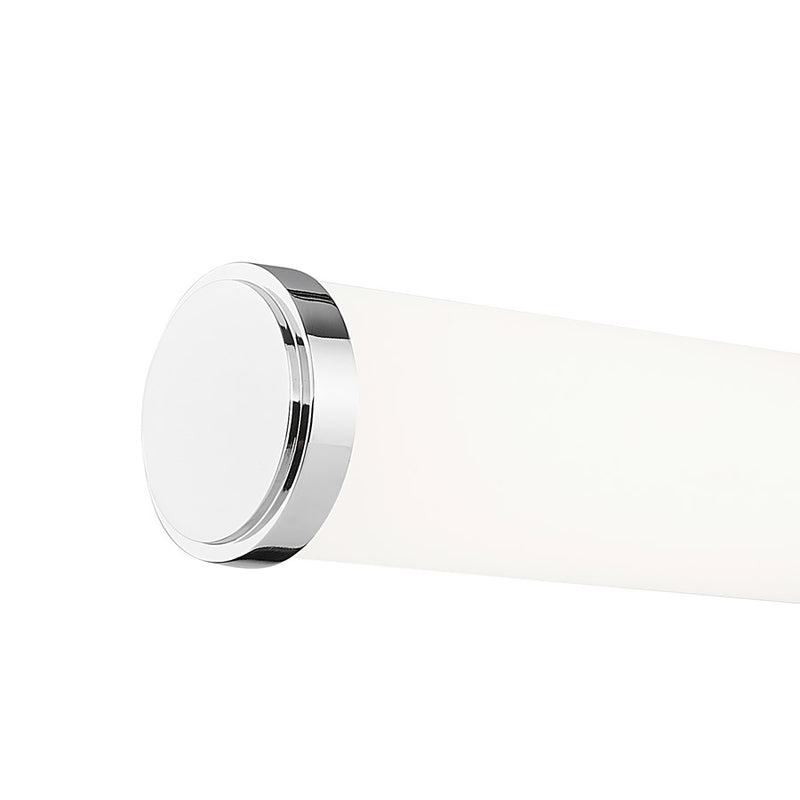 Z-Lite Idris 1 Light 4" LED Vanity/18W, Chrome/Opal White