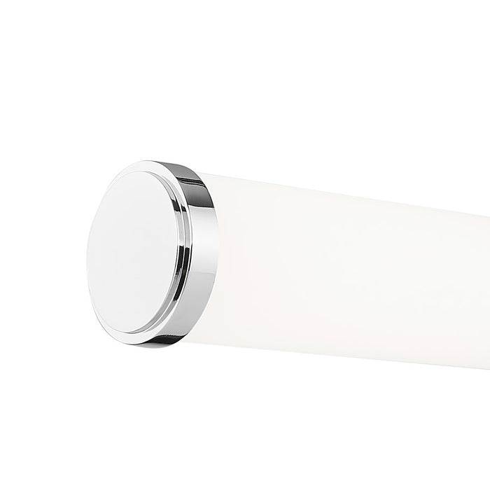 Z-Lite Idris 1 Light 4" LED Vanity/18W, Chrome/Opal White