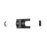 Z-Lite Idris 1 Light 4" LED Vanity/18W, Matte Black/Opal White - 1019-18W-MB-LED
