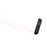 Z-Lite Idris 1 Light 4" LED Vanity/18W, Matte Black/Opal White