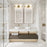 Z-Lite Idris 1 Light 4" LED Vanity 18W, Modern Gold/Opal White