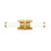Z-Lite Idris 1 Light 4" LED Vanity 18W, Modern Gold/Opal White