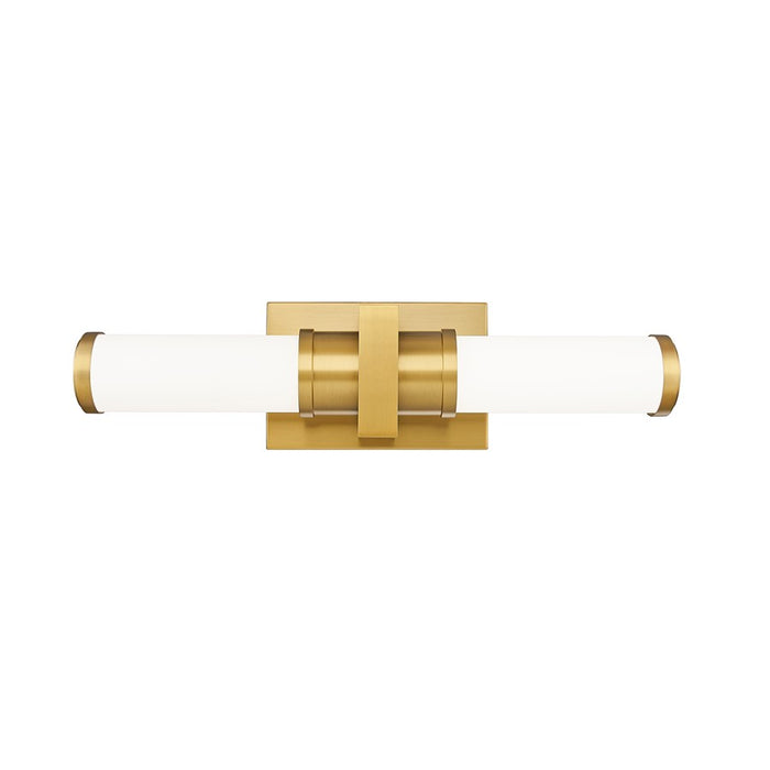 Z-Lite Idris 1 Light 4" LED Vanity 18W, Modern Gold/Opal White