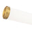 Z-Lite Idris 1 Light 4" LED Vanity 18W, Modern Gold/Opal White