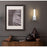 Z-Lite Idris 1 Light 4" Wall Sconce, Chrome/Opal White