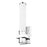 Z-Lite Idris 1 Light 4" Wall Sconce, Chrome/Opal White