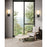 Z-Lite Idris 1 Light 4" Wall Sconce, Matte Black/Opal White