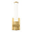 Z-Lite Idris 1 Light 4" Wall Sconce, Modern Gold/Opal White