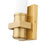Z-Lite Idris 1 Light 4" Wall Sconce, Modern Gold/Opal White
