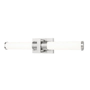 Z-Lite Idris 1 Light 4" LED Vanity/25W, Brushed Nickel/Opal White - 1019-25W-BN-LED