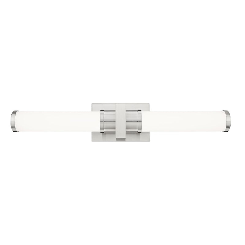 Z-Lite Idris 1 Light 4" LED Vanity 25W, Brushed Nickel/Opal White