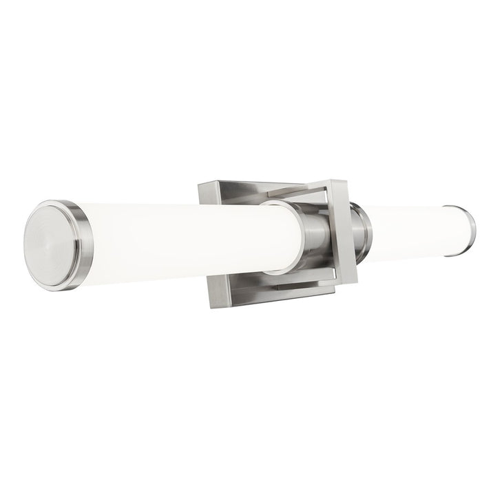 Z-Lite Idris 1Lt 4" LED Vanity/25W, Brushed Nickel/Opal White
