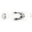 Z-Lite Idris 1 Light 4" LED Vanity 25W, Brushed Nickel/Opal White