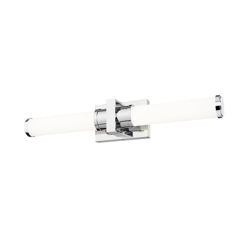 Z-Lite Idris 1 Light 4" LED Vanity/25W, Chrome/Opal White