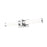 Z-Lite Idris 1 Light 4" LED Vanity/25W, Chrome/Opal White