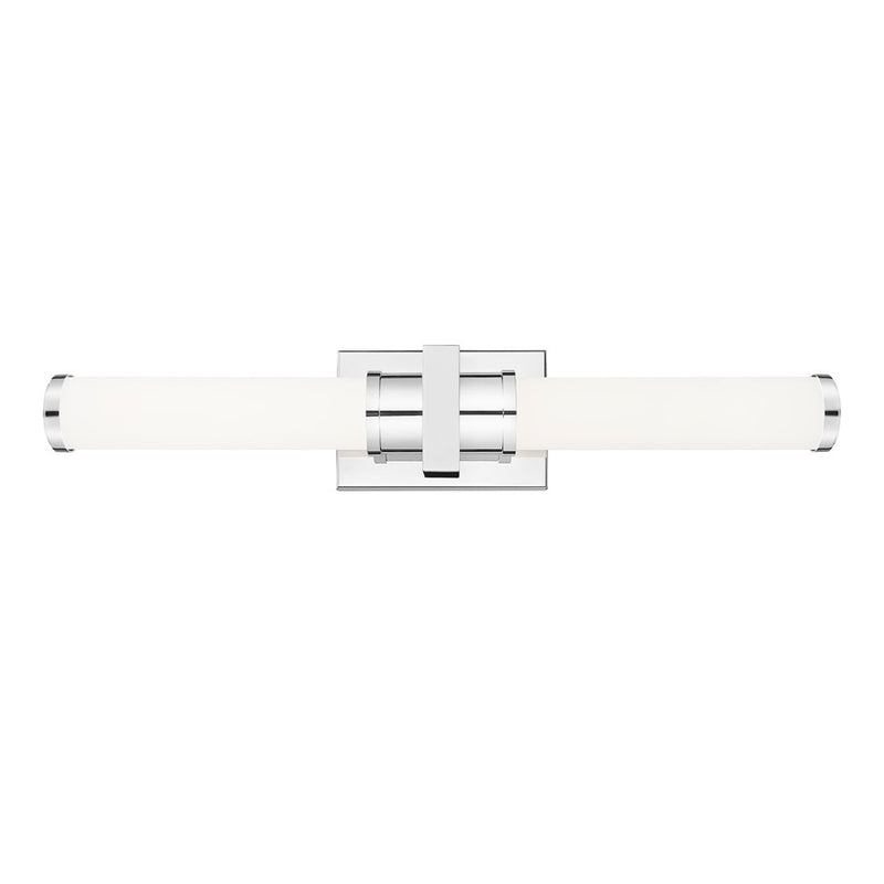 Z-Lite Idris 1 Light 4" LED Vanity/25W, Chrome/Opal White