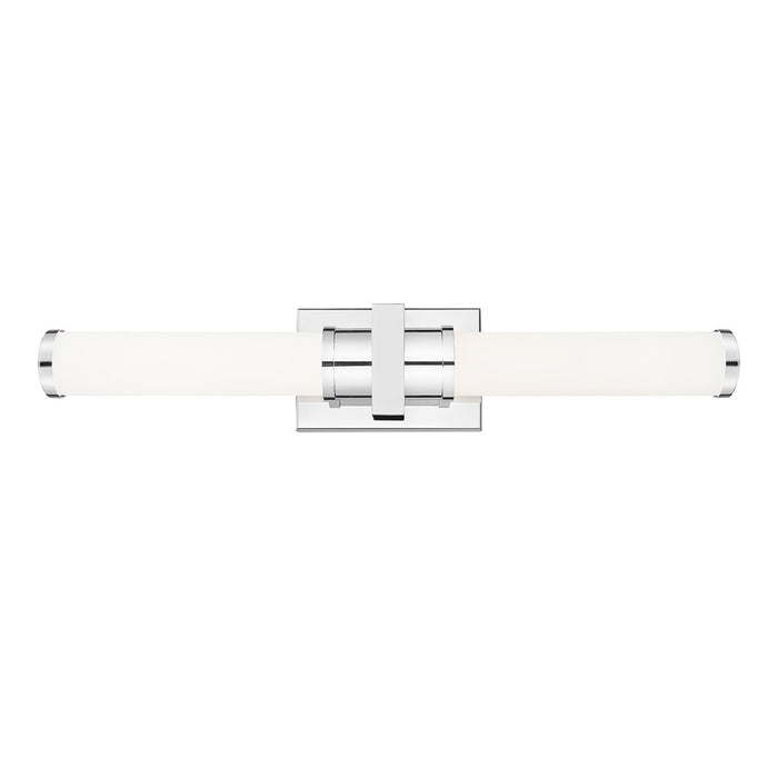 Z-Lite Idris 1 Light 4" LED Vanity/25W, Chrome/Opal White