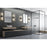Z-Lite Idris 1 Light 4" LED Vanity/25W, Matte Black/Opal White