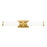 Z-Lite Idris 1 Light 4" LED Vanity 25W, Modern Gold/Opal White