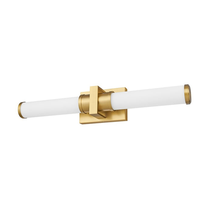 Z-Lite Idris 1 Light 4" LED Vanity 25W, Modern Gold/Opal White