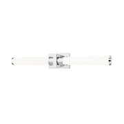 Z-Lite Idris 1 Light 4" LED Vanity/32W, Chrome/Opal White - 1019-32W-CH-LED