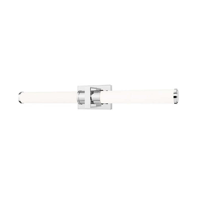 Z-Lite Idris 1 Light 4" LED Vanity/32W, Chrome/Opal White - 1019-32W-CH-LED