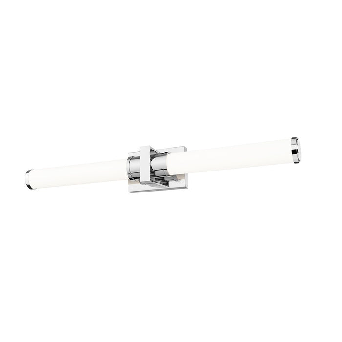 Z-Lite Idris 1 Light 4" LED Vanity/32W, Chrome/Opal White