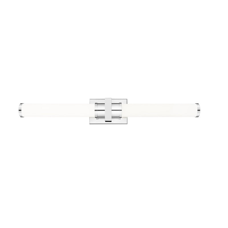 Z-Lite Idris 1 Light 4" LED Vanity/32W, Chrome/Opal White