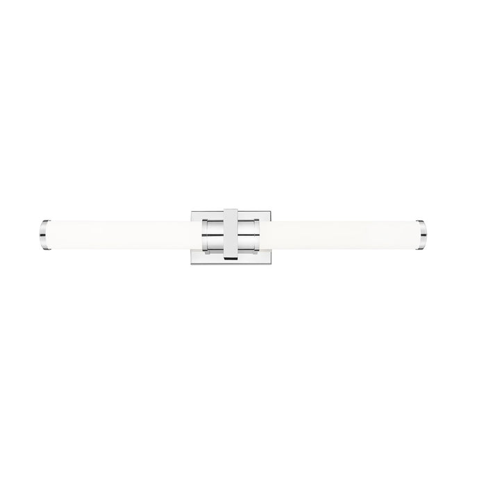 Z-Lite Idris 1 Light 4" LED Vanity/32W, Chrome/Opal White